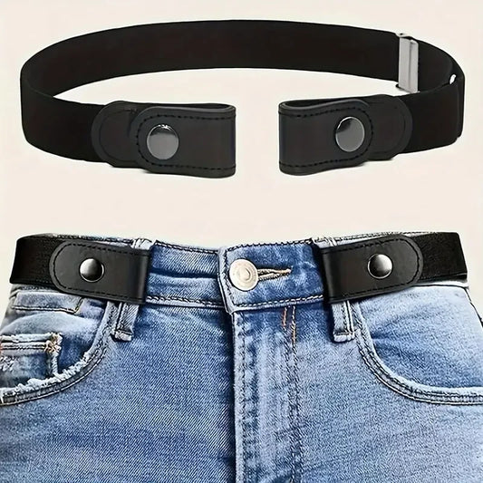 FlexFit™ No-Buckle Belt – Invisible Stretch Fit for All-Day Comfort