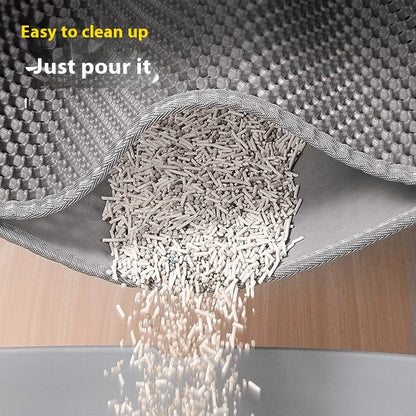 LitterLock™ Cat Litter Mat – Traps Mess & Keeps Floors Clean