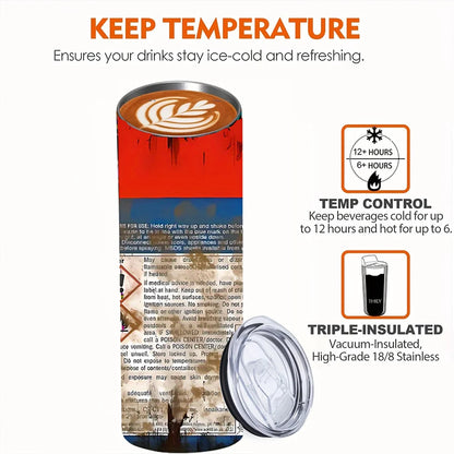 Dad's Workshop™ 20oz Stainless Steel Tumbler