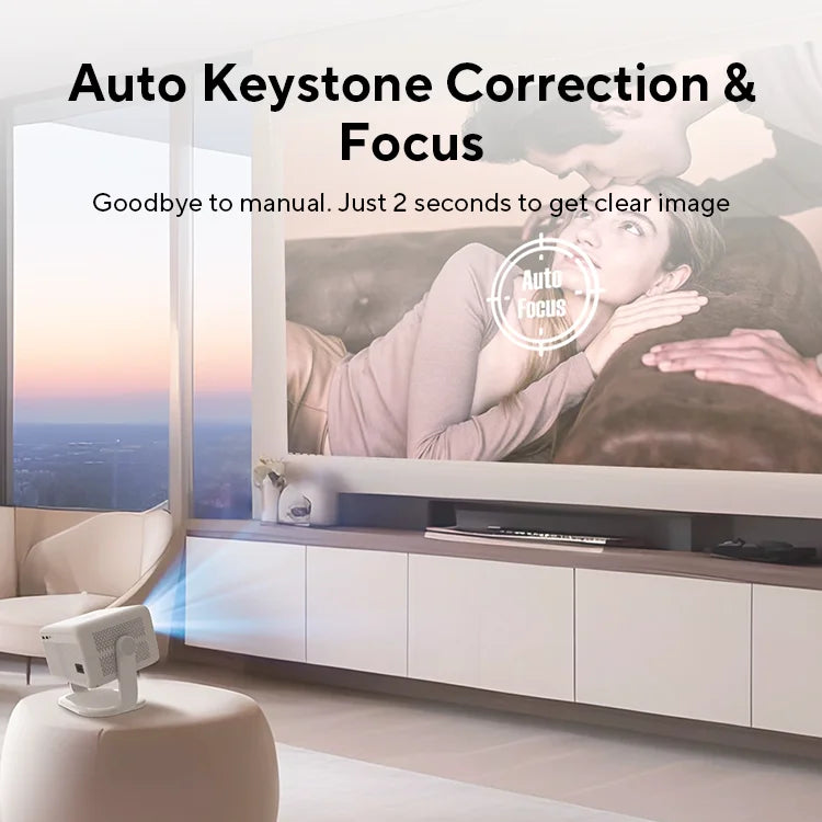 Magcubic™ L018 4K Smart Projector – Portable Home Cinema, 650 ANSI Brightness