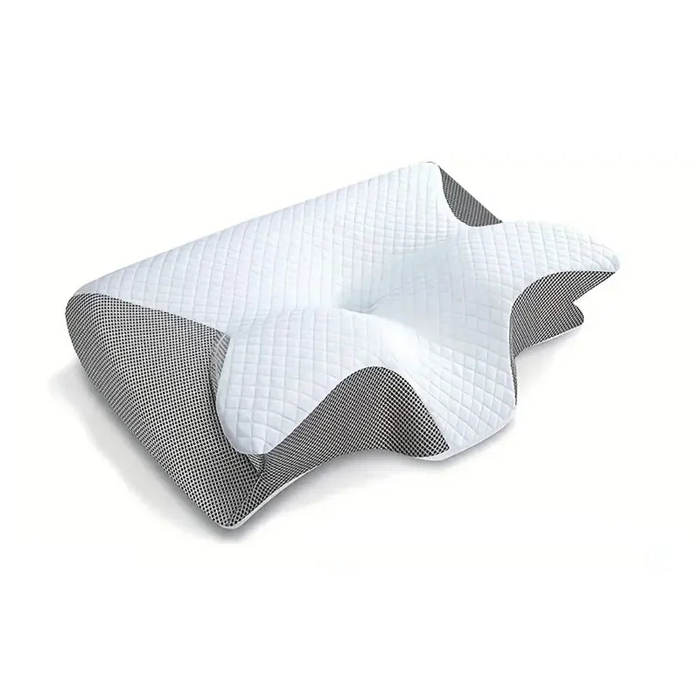 Revolutionary Butterfly Sleep Memory Foam Neck Pillow - Ultimate Comfort & Cervical Support for Restful Sleep