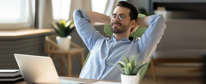 ProComfort™ Ergonomic Reclining Office Chair – High Back Mesh with Lumbar Pillow Support