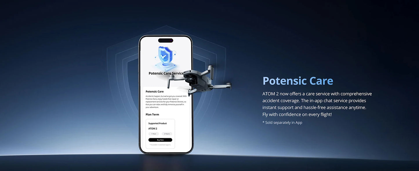 Potensic ATOM 2™ 4K AI Camera Drone