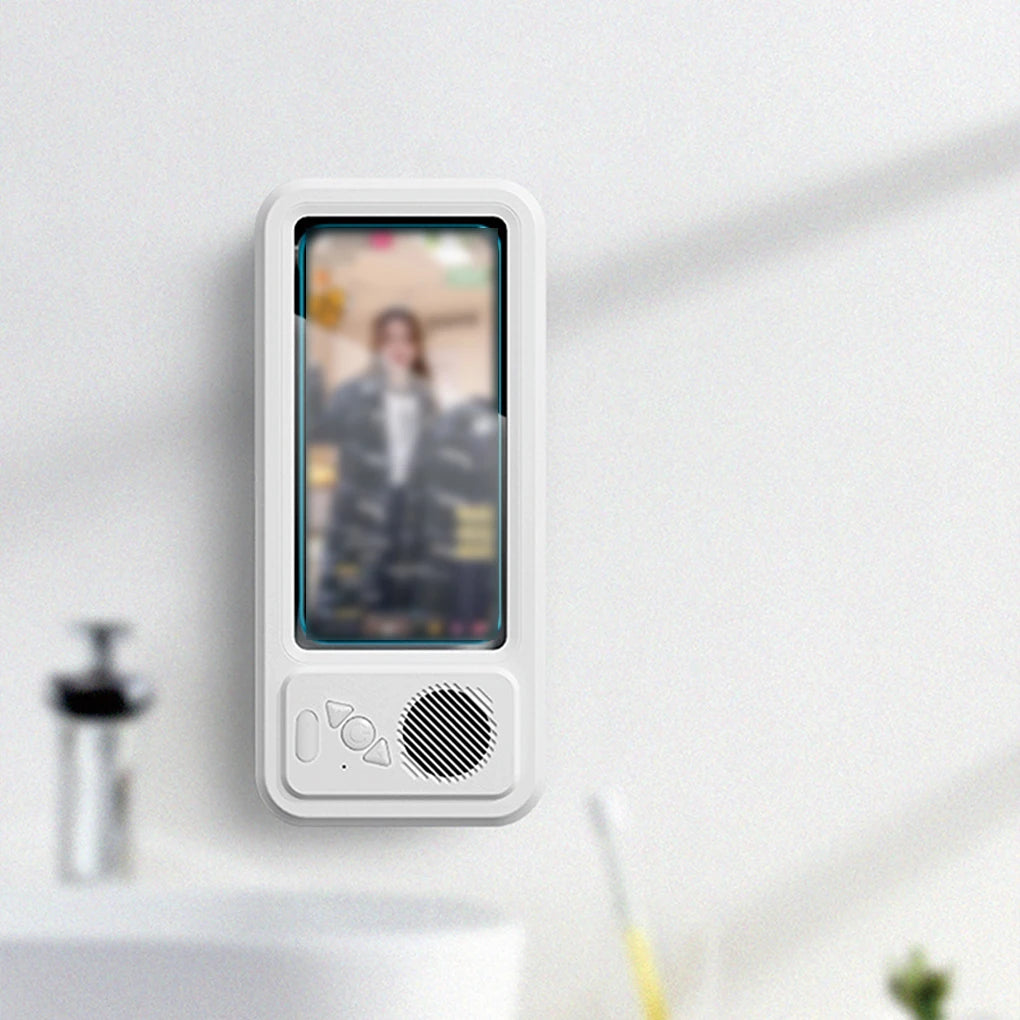 MistBox™ Waterproof Shower Phone Holder & Bluetooth Speaker