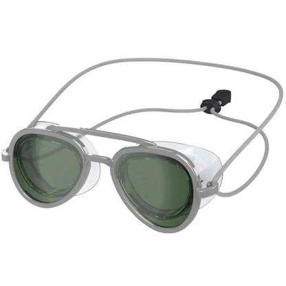 AquaVue™ Retro Sunglass Goggles – Full View Anti-Fog Swim Goggles