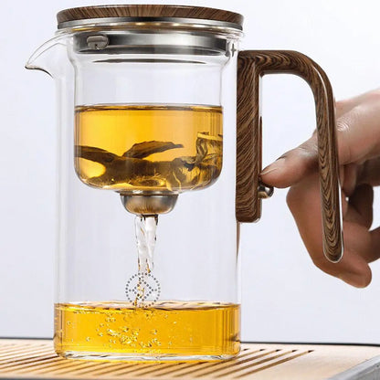 Mystic Leaf™ Magnetic Glass Tea Brewer
