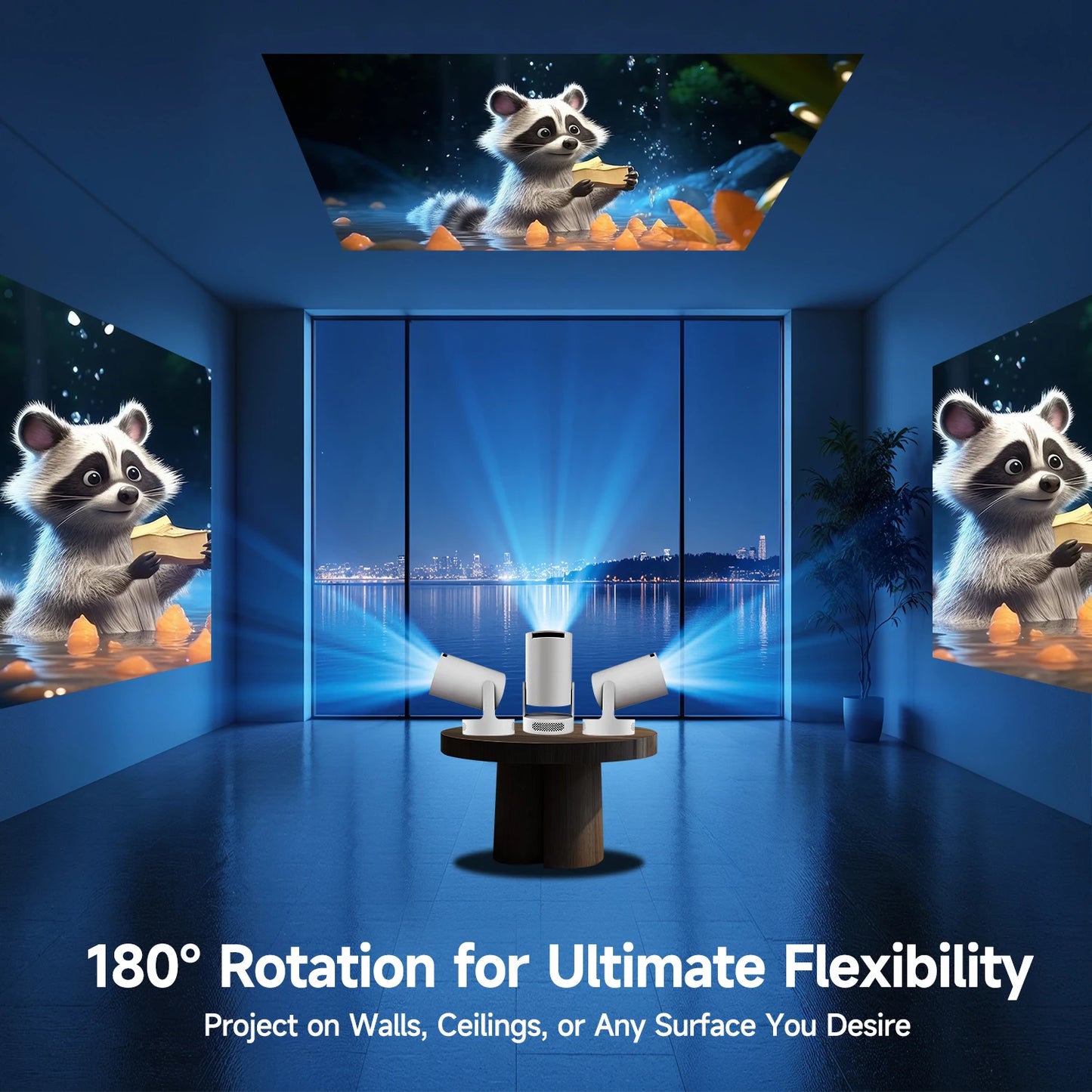 Magcubic HY300 Pro+ 8K Smart Home Theater Projector