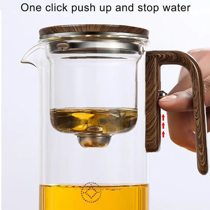 Mystic Leaf™ Magnetic Glass Tea Brewer