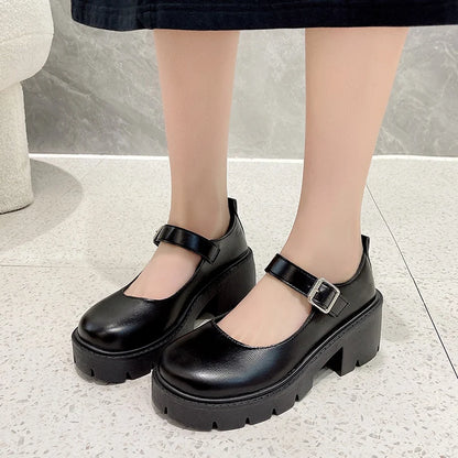 Lucy™ Platform Mary Janes