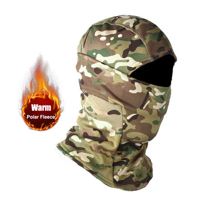 FrostGuard™ Tactical Fleece Balaclava – Cold-Proof Full Face Mask