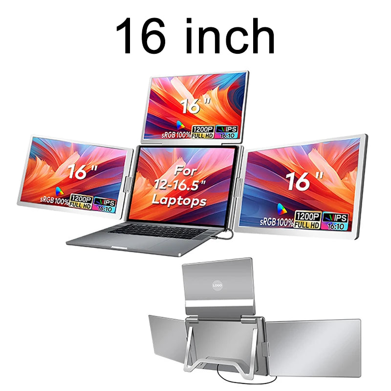 TriVista™ Triple Portable Display