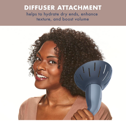 InfinitiPRO Steam Therapy Hair Steamer – Portable Curl Hydration & Volume System with 7" Diffuser