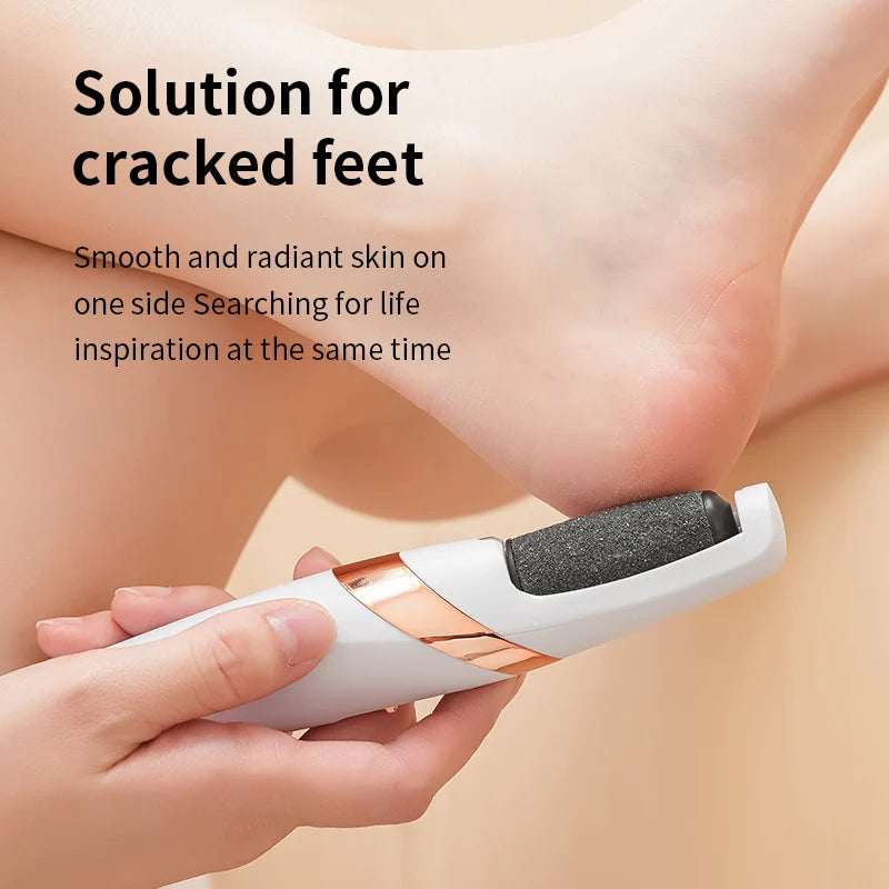 Veloura™ Electric Foot Grinder — Dual-Head Rechargeable Callus Remover