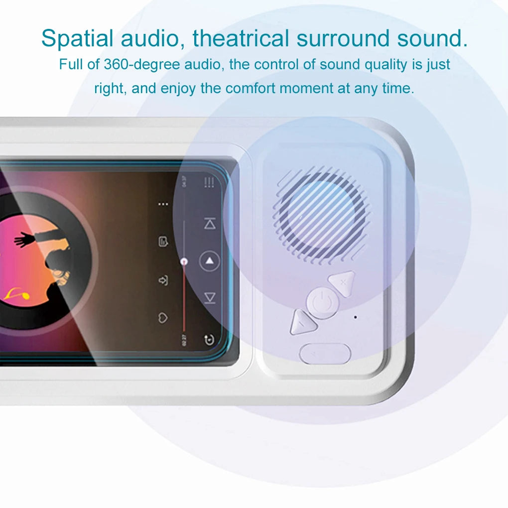 MistBox™ Waterproof Shower Phone Holder & Bluetooth Speaker