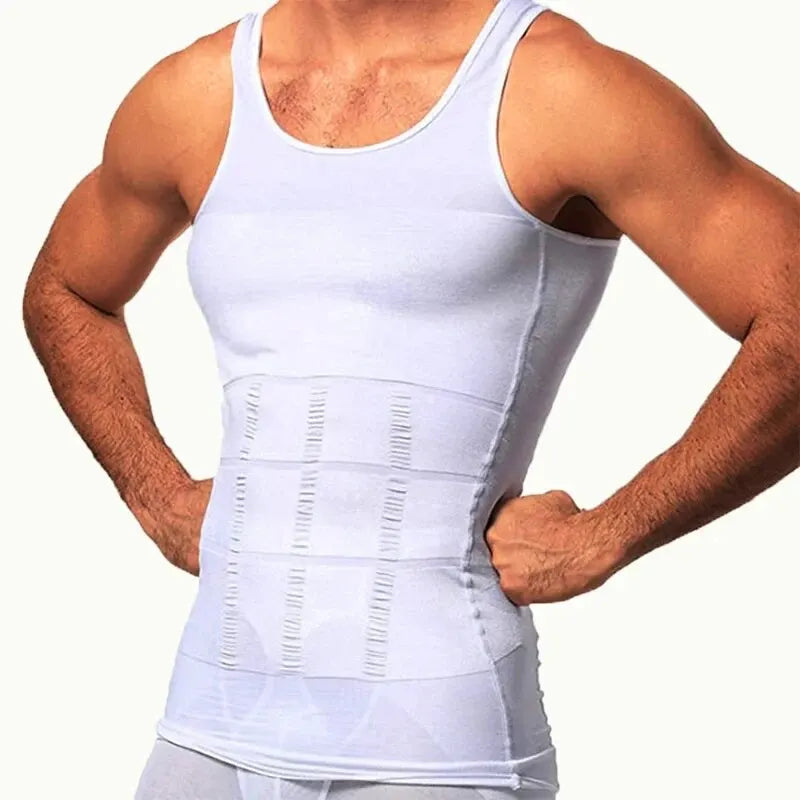 SlimCore™ Compression Tank – Firm Body-Contouring Support for Men