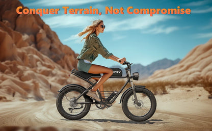 Kickwey K7 1500W Electric Bike – 48V 23Ah Fat-Tire All-Terrain E-Bike (AU)