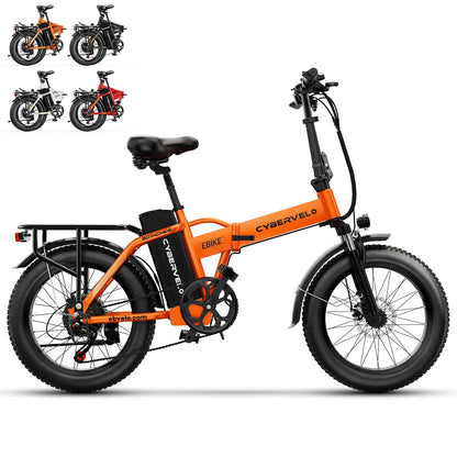 Cybervelo EK4 1000W Folding Electric Bike
