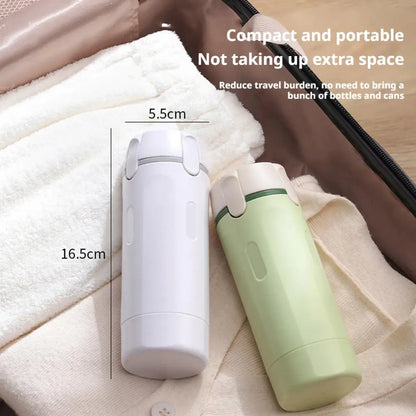 VoyaPod™ 4-in-1 Leakproof Travel Dispenser