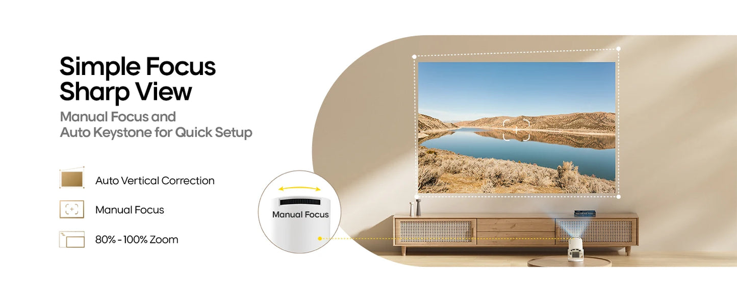 Magcubic™ HY300 Pro 8K Smart Projector