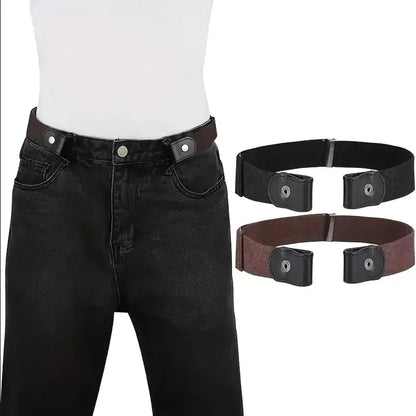FlexFit™ No-Buckle Belt – Invisible Stretch Fit for All-Day Comfort