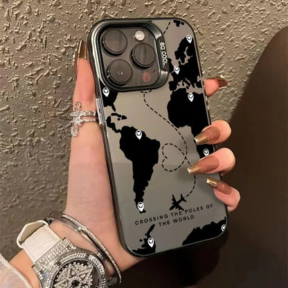 Leopard Print Phone Case for iPhone 11–17 Series – Shockproof Bumper Cover