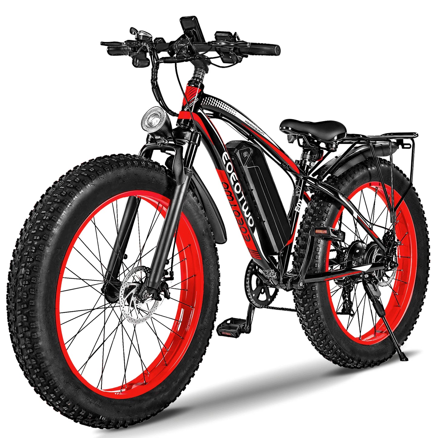 EOEOTWO™ 1500W High-Speed Electric Fat Tire Bike – 34MPH Power Ride