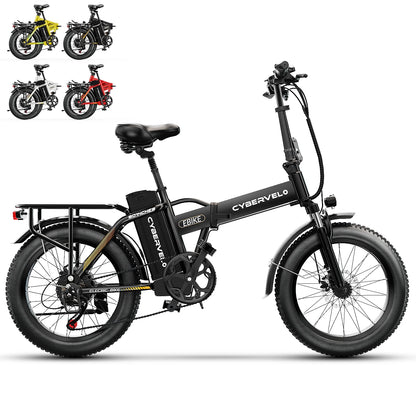 Cybervelo EK4 1000W Folding Electric Bike