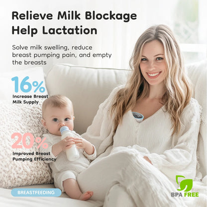 Hands-Free Wearable Breast Pump – Quiet, Portable & BPA-Free