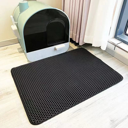 LitterLock™ Cat Litter Mat – Traps Mess & Keeps Floors Clean