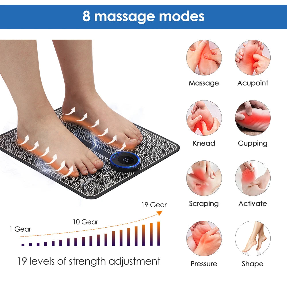 SoleSync™ EMS Foot Massager Pad