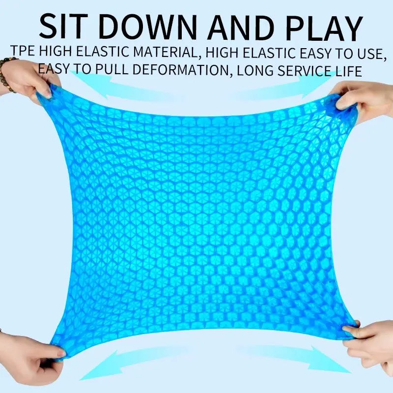 CoreFlex™ Gel Comfort Cushion – Breathable Honeycomb Design for Tailbone & Back Support