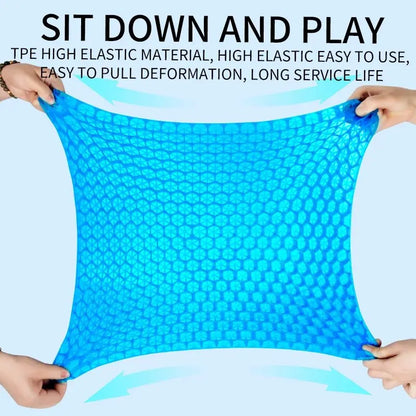 CoreFlex™ Gel Comfort Cushion – Breathable Honeycomb Design for Tailbone & Back Support