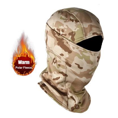 FrostGuard™ Tactical Fleece Balaclava – Cold-Proof Full Face Mask