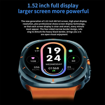 LAXASFIT™ Smartwatch – Bluetooth Calling, Heart Rate & Fitness Tracking