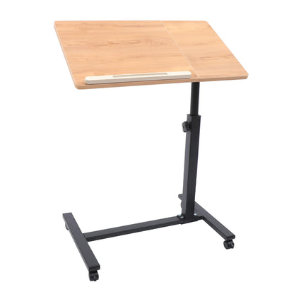 GlideDesk™ – Adjustable Rolling Laptop Desk | Mobile Workstation for Home & Office