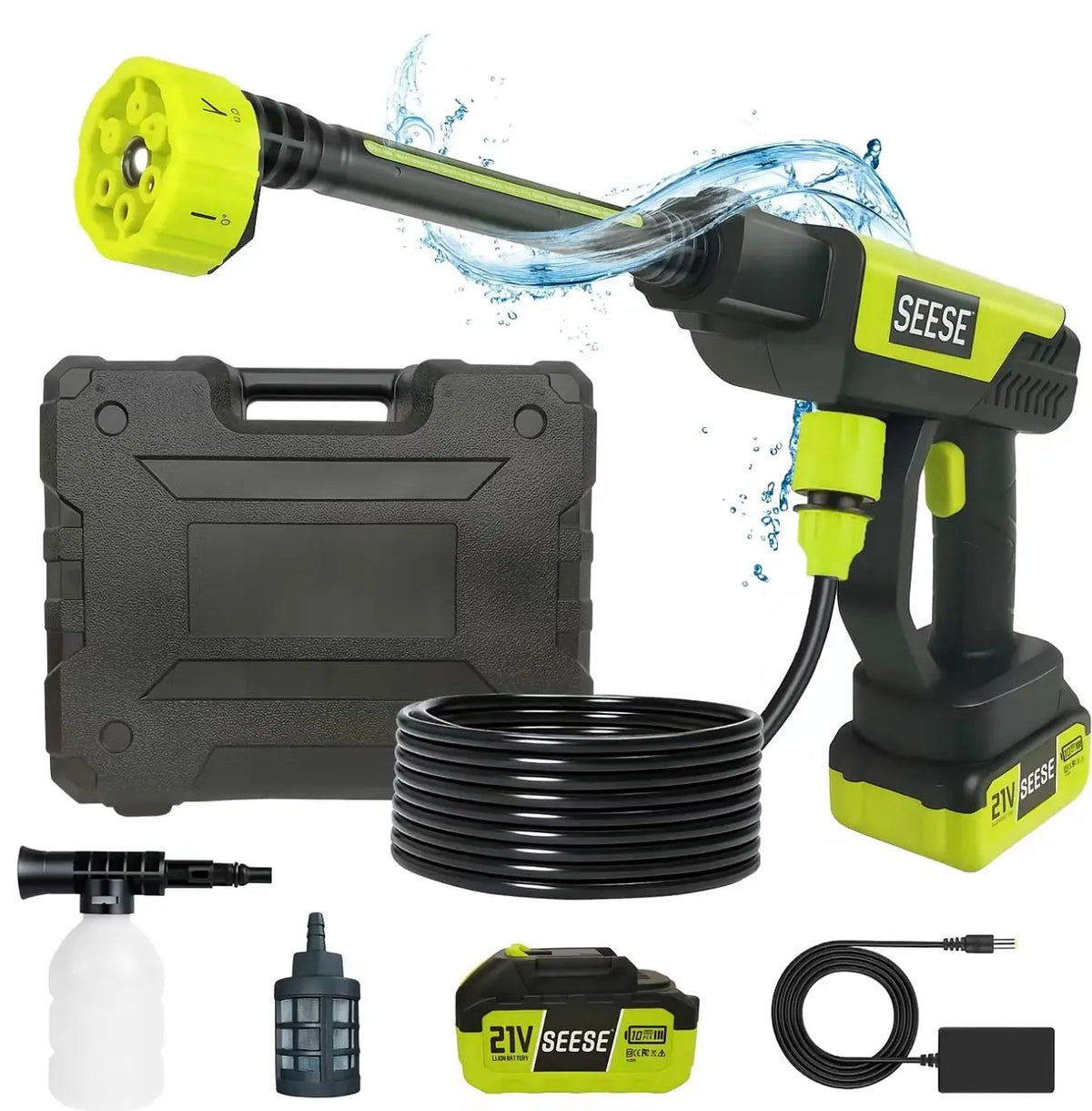 SEESE Cordless Pressure Washer
