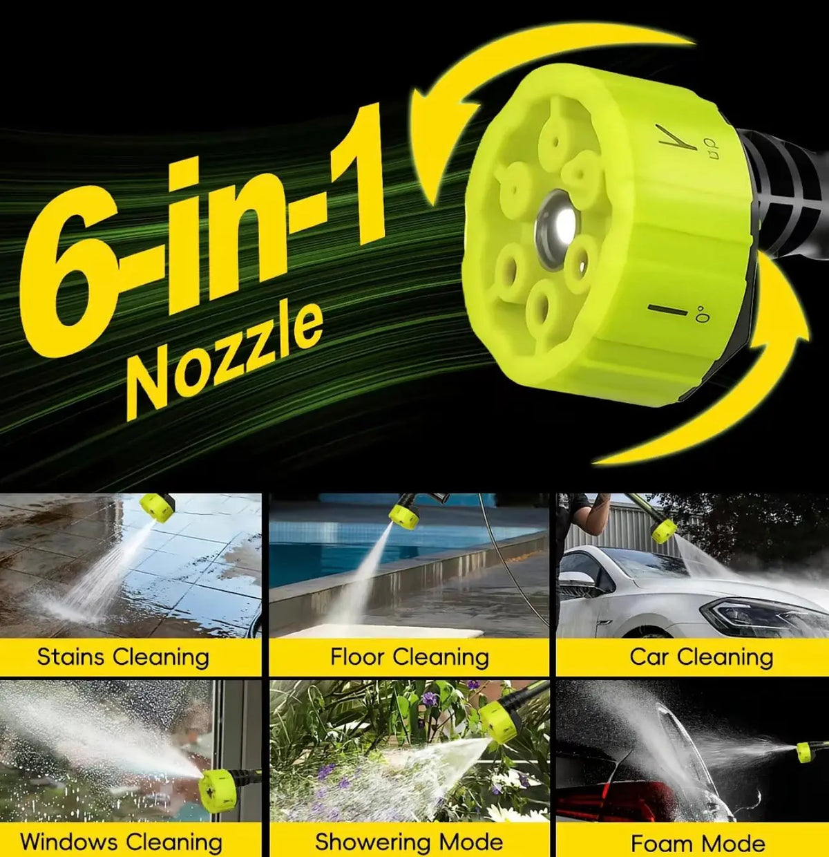 SEESE Cordless Pressure Washer