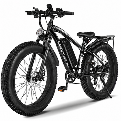 EOEOTWO™ 1500W High-Speed Electric Fat Tire Bike – 34MPH Power Ride