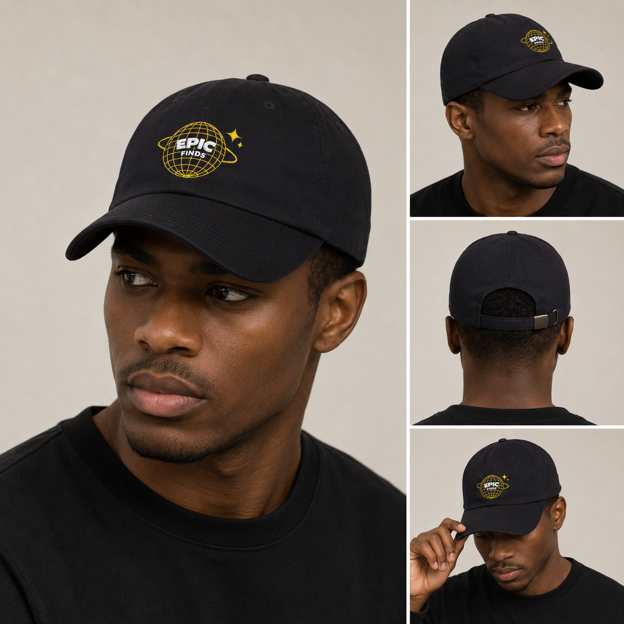 Epic Finds™ Signature Cap – Adjustable Fit