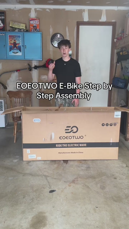 EOEOTWO™ 1500W High-Speed Electric Fat Tire Bike – 34MPH Power Ride