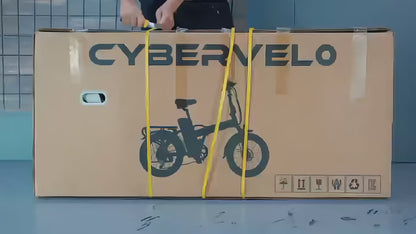 Cybervelo EK4 1000W Folding Electric Bike