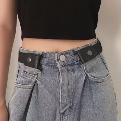 FlexFit™ No-Buckle Belt – Invisible Stretch Fit for All-Day Comfort