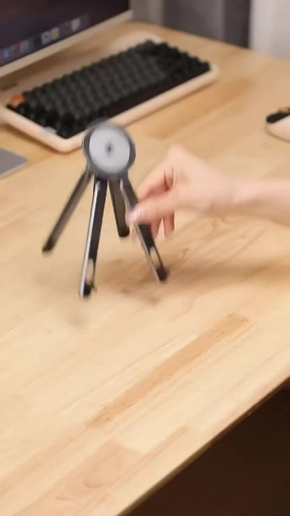 Portable Laptop Stand – Foldable Magnetic Metal Stand