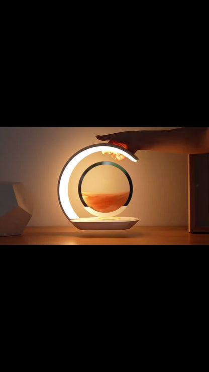 FlowScape™ Sand Lamp & Wireless Charger