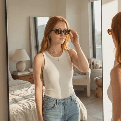 RetroNoma™ – Vintage Oval Sunglasses | UV400 Protection