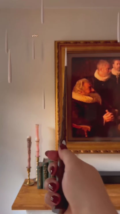 EnchantGlow™ Floating LED Candles with Magic Wand