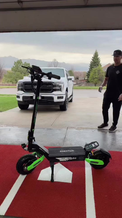 EOEOTWO™ 1200W Off-Road Electric Scooter – 28-31 MPH Long Range