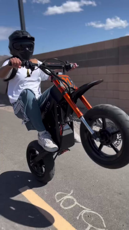 Soleil01 2000W Electric Dirt Bike for Teens & Adults – 48V 21Ah, 37MPH Off-Road Ebike with Hydraulic Brakes
